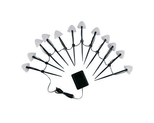 Светильник на солнечных батареях Uniel USL-S-830/PM020 Multicolor Mushrooms Set12 UL-00011676