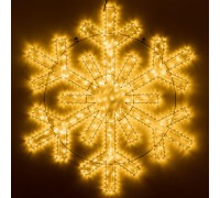 Светодиодная фигура Ardecoled Снежинка ARD-Snowflake-M11-1250x1200-604Led Warm 034261