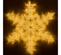 Светодиодная фигура Ardecoled Снежинка ARD-Snowflake-M3-920x920-432Led Warm 034251