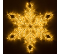 Светодиодная фигура Ardecoled Снежинка ARD-Snowflake-M9-900x900-360Led Warm 034257