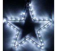 Светодиодная фигура Ardecoled Звездочка ARD-Star-M1-295X275-36Led White 034248