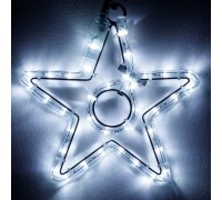 Светодиодная фигура Ardecoled Звездочка ARD-Star-M4-200X220-36Led White 034263