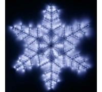 Светодиодная фигура Ardecoled Снежинка ARD-Snowflake-M3-920X920-432Led White 025306