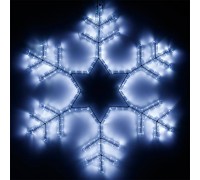 Светодиодная фигура Ardecoled Снежинка ARD-Snowflake-M3-920X920-432Led White 025307