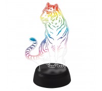 Светодиодная фигура Uniel ULI-M507 RGB/3AA Tiger/Black UL-00008402