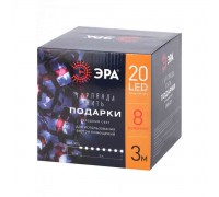 Светодиодная гирлянда ЭРА нить 220V холодный белый ENIN-3P Б0041895