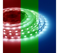 Светодиодная лента Apeyron 14,4W/m 60LED/m 5050SMD разноцветная 5M 10-33