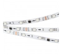 Светодиодная лента Arlight 7,2W/m 30LED/m 5060SMD разноцветная 5M SPI-B30-10mm 12V RGB-PX3 026368(2)