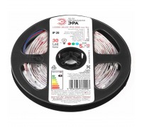 Светодиодная лента ЭРА 7,2W/m 30LED/m 5050SMD RGB 5M LS5050-7,2-30-12-RGB-IP20-1 year-5m Б0035602