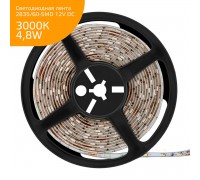 Светодиодная лента Gauss 4,8W/m 60LED/m 2835SMD теплый белый 5M 355000105