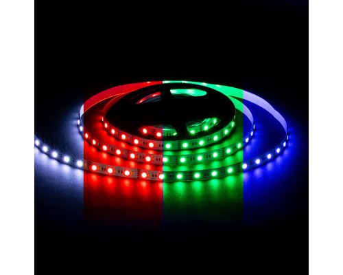 Светодиодная лента OGM 10W/m 120LED/m 5050+2835SMD RGB+холодный 5M LSE-272