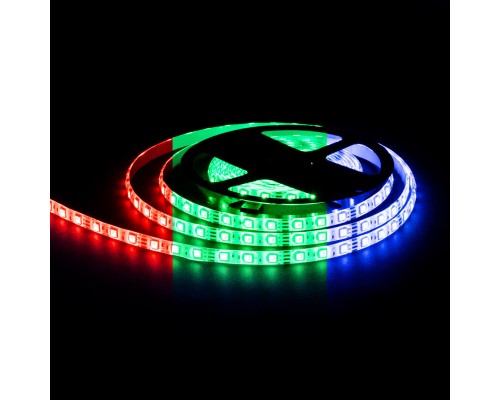 Светодиодная лента OGM 14,4W/m 60LED/m 5050SMD разноцветный (RGB) 5M LSE-276