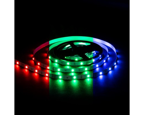 Светодиодная лента OGM 7,2W/m 30LED/m 5050SMD разноцветный (RGB) 5M LSE-280