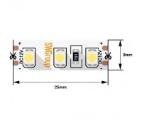 Светодиодная лента SWG 9,6W/m 120LED/m 3528SMD холодный белый 5M 006317