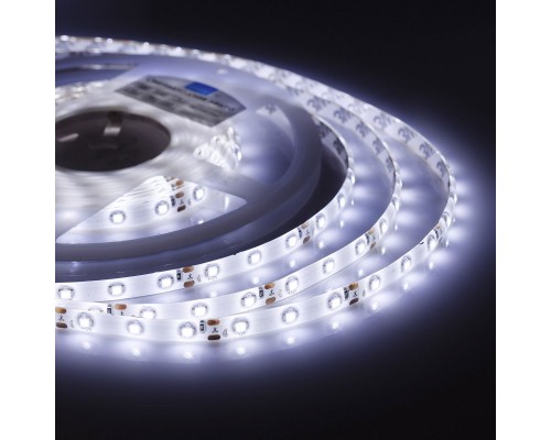 Светодиодная влагозащищенная лента OGM 4,8W/m 60LED/m 5050SMD холодный белый 5M SL-26