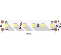 Светодиодная влагозащищенная лента DesignLed 14,4W/m 120LED/m 2835SMD холодный белый 5M 004500