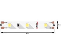 Светодиодная влагозащищенная лента DesignLed 7,2W/m 60LED/m 2835SMD холодный белый 5M 004496