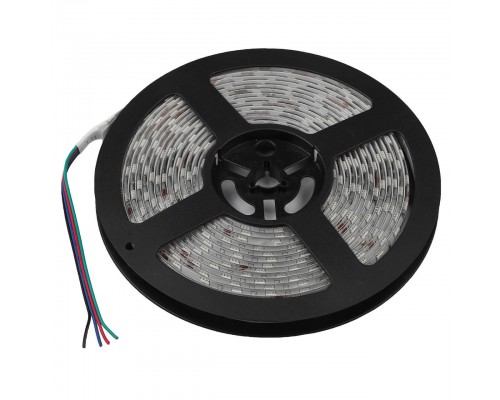 Светодиодная влагозащищенная лента ЭРА 14,4W/m 60LED/m 5050SMD RGB 5M LS5050-14,4-60-24-65-RGB-5m Б0043115