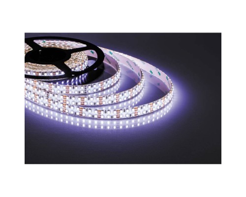 Светодиодная влагозащищенная лента Feron 19,2W/m 240LED/m 3528SMD холодный белый 5M LS615 27733