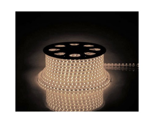 Светодиодная влагозащищенная лента Feron 4,4W/m 60LED/m 2835SMD теплый белый 100M LS704 26244