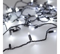 Уличная светодиодная гирлянда Ardecoled нить 230V белый ARD-String-Classic-1000-Black-100Led-Pulse White 031651