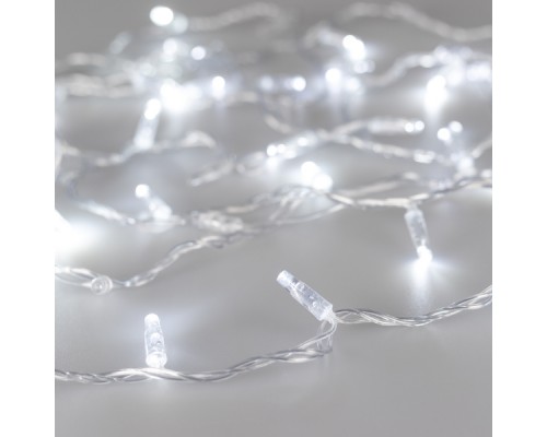 Уличная светодиодная гирлянда Ardecoled нить 230V белый ARD-String-Classic-1000-Clear-100Led-Pulse White 031638