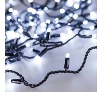 Уличная светодиодная гирлянда Ardecoled нить 230V белый ARD-String-Classic-10000-Black-100Led-Milk-Flash White 031207