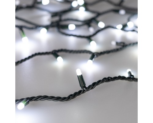 Уличная светодиодная гирлянда Ardecoled нить 230V белый ARD-String-Pro-1000-Green-100Led-Milk-Pulse White 031664