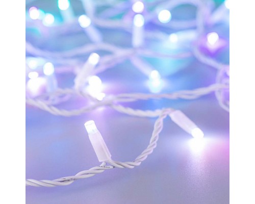 Уличная светодиодная гирлянда Ardecoled нить 230V разноцветная ARD-String-Classic-10000-White-95Led-Live RGBW-DMX 031745