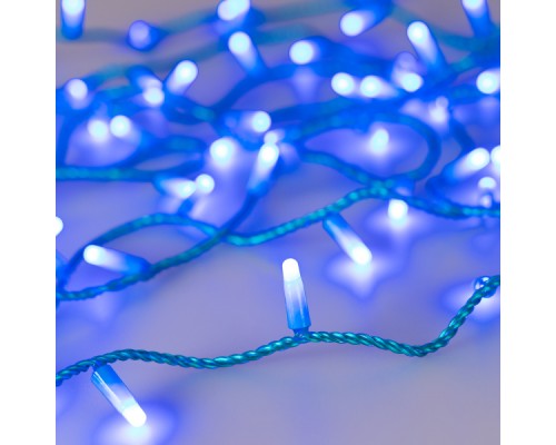 Уличная светодиодная гирлянда Ardecoled нить 230V синий ARD-String-Classic-10000-Blue-100Led-Milk-STD Blue 031198