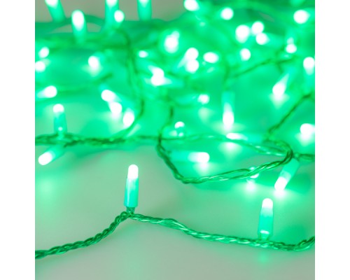 Уличная светодиодная гирлянда Ardecoled нить 230V зеленый ARD-String-Classic-10000-Green-100Led-Milk-STD Green 031196