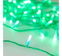 Уличная светодиодная гирлянда Ardecoled нить 230V зеленый ARD-String-Classic-10000-Green-100Led-Milk-Flash Green 031197