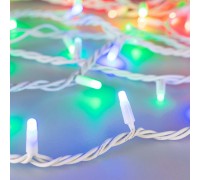 Уличная светодиодная гирлянда Ardecoled нить 24V разноцветная ARD-String-Pro-10000-White-95Led-Milk-Live RGBW-DMX 031757