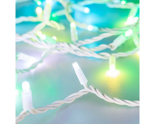 Уличная светодиодная гирлянда Ardecoled нить 24V разноцветная ARD-String-Pro-10000-White-95Led-Live RGBW-DMX 031753