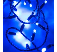 Уличная светодиодная гирлянда Ardecoled нить 230V синий ARD-String-Classic-10000-Black-100Led-Std Blue 025802