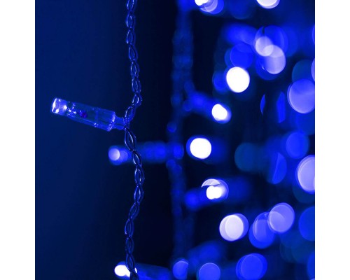 Уличная светодиодная гирлянда Ardecoled занавес 230V синий ARD-Curtain-Classic-2000X1500-Clear-360Led Blue 024849