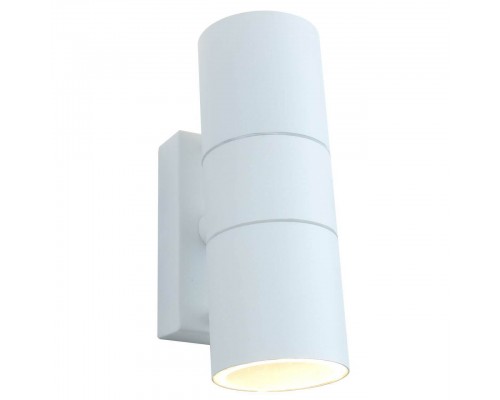 Уличный настенный светильник Arte Lamp Sonaglio A3302AL-2WH