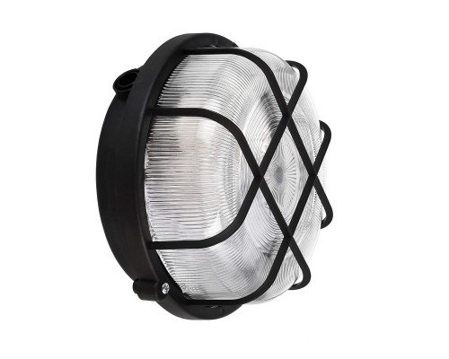 Уличный настенный светильник Deko-Light Syrma Round Black 401015