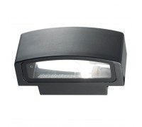 Уличный настенный светильник Ideal Lux Andromeda AP1 Nero 061597