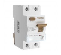 Устройство защитного отключения Werkel 1P+N 63A 30mА АС 6kА W912P636 4690389193125