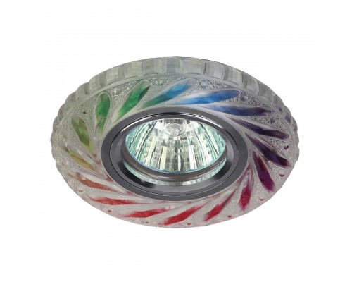 Встраиваемый светильник ЭРА LED с подсветкой DK LD13 SL RGB/WH Б0028090