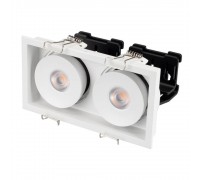 Встраиваемый светодиодный светильник Arlight CL-Simple-S148x80-2x9W Warm3000 026876