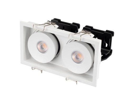 Встраиваемый светодиодный светильник Arlight CL-Simple-S148x80-2x9W Warm3000 026876