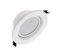 Встраиваемый светодиодный светильник Arlight LTD-80WH 9W White 120deg 018411