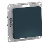 Выключатель одноклавишный Schneider Electric AtlasDesign 10A 250V изумруд ATN000811