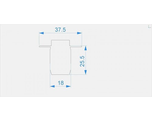 Заглушка Deko-Light End Cap H-ET-03-10 Set 2 pcs 979201