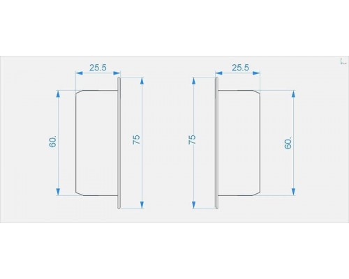 Заглушка Deko-Light End Cap P-EL-02-10 Set 2 pcs 978250