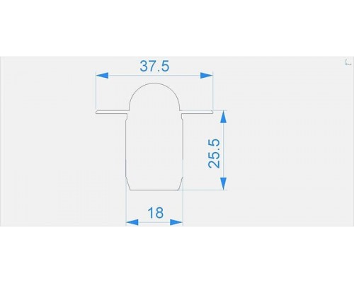 Заглушка Deko-Light End Cap R-ET-03-10 Set 2 pcs 979701